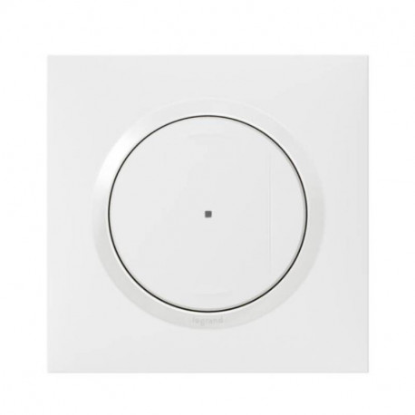 Lot de 10 interrupteurs filaires option variateur Dooxie with Netatmo Legrand - 150W LED - Avec neutre - Blanc - Complet