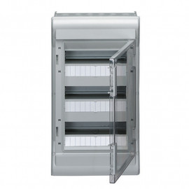 Coffret étanche vector Hager - 36 modules - 3 rangées - IP65