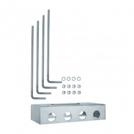 Socle de fixation à sceller pour pied de borne Witty XEVA110 Hager
