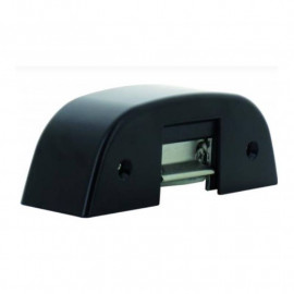 Gâche électrique 12V DC ISEO - A rupture - Pour système anti-panique Fall safe - Noire