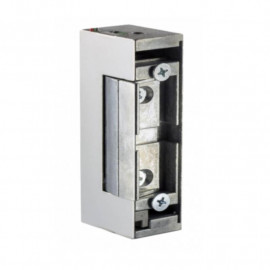 Gâche électrique à rupture 33X11 Izyx - 12V DC - A encastrer - Gris