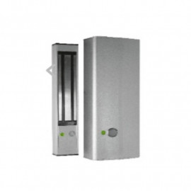 Bandeau électromagnétique à rupture de courant Izyx - En applique - 300kg - 12 à 24 V DC - Gris