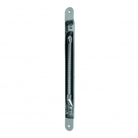 Passage de câble encastré pour ouverture de porte Izyx - L.470mm - Angle max. 180° - Acier chromé