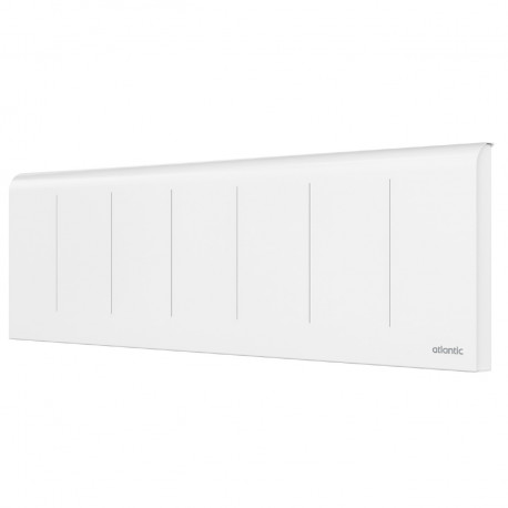 Radiateur électrique fonte Nirvana Néo Atlantic - Plinthe - 750W - Blanc