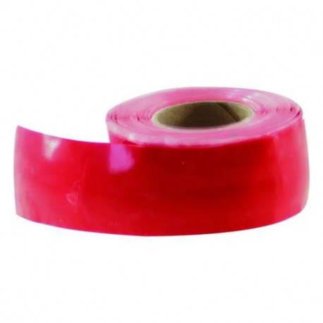 Ruban isolant auto-amalgamant Agi Robur - Silicone - 3m - Rouge
