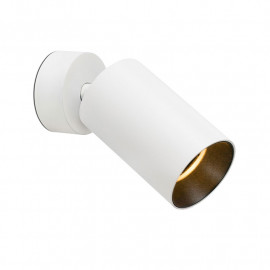 Projecteur blanc Stan Faro - IP20 - GU10 - Sans ampoule