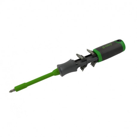 Tournevis porte embouts Agi Robur - 12 embouts PH / PZ / Torx / Plats
