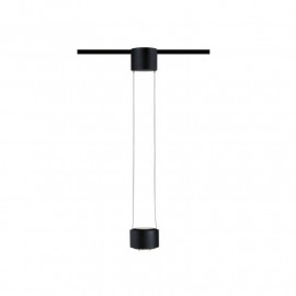 Suspension LED URail Aldan Paulmann - 8.5W max - 2700K - Dimmable - Noir mat
