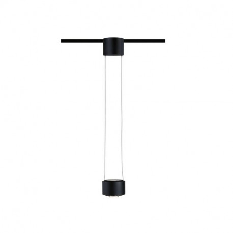 Suspension LED URail Aldan Paulmann - 8.5W max - 2700K - Dimmable - Noir mat