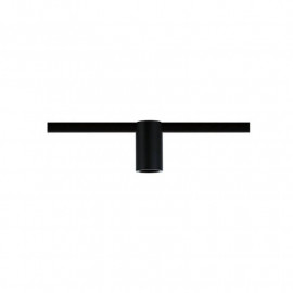 Spot individuel sur rail URail Ceiling Socket Paulmann - E27 - 20W max - Dimmable - Noir - Sans ampoule
