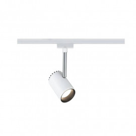 Spot LED sur rail URail Shine Paulmann - 5W - 2700K - Non dimmable - Blanc