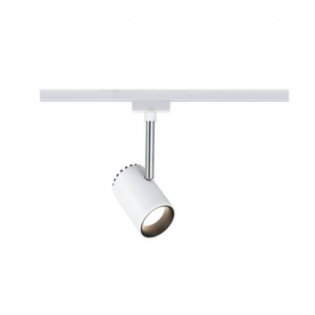 Spot LED sur rail URail Shine Paulmann - 5W - 2700K - Non dimmable - Blanc