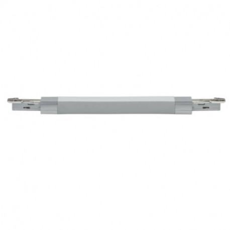 Connecteur Flex II URail Paulmann - 1000W max - 227x18mm - Chromé mat