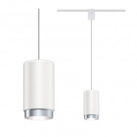 Suspension URail Corus Paulmann - 50W max - E27 - Dimmable - Blanc