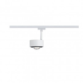 Spot LED sur rail URail Aldan Paulmann - 9W - 2700K - Dimmable - Blanc/ noir