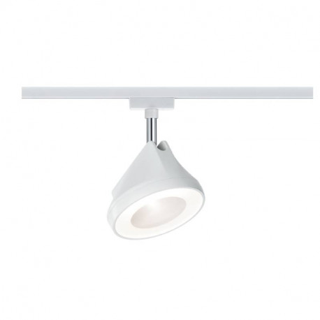 Spot sur rail Arena URail Paulmann -14W - 2700K - Dimmable - Avec ampoule - Blanc chromé