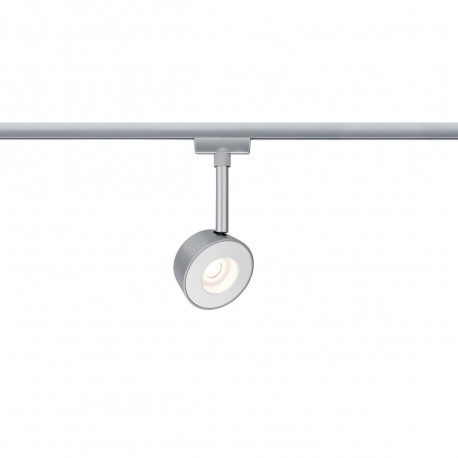 Spot LED Pellet URail Paulmann - 6.7W - 2700K - Dimmable - Chrome mat/ blanc