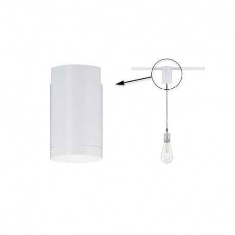 Adaptateur universel pour suspension URail Paulmann - 230V - Blanc