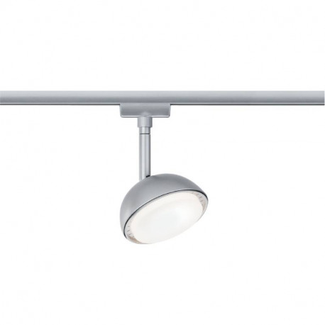 Spot LED Hemi URail Paulmann - 5W - 3000K - Non dimmable - Chrome mat