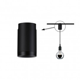 Adaptateur universel pour suspension URail Paulmann - 230V - Noir