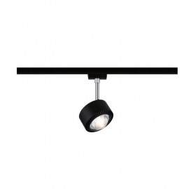 Spot LED sur rail URail Aldan Paulmann - 9W - 4000K - Dimmable - Noir