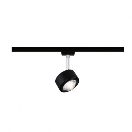 Spot LED sur rail URail Aldan Paulmann - 9W - 4000K - Dimmable - Noir