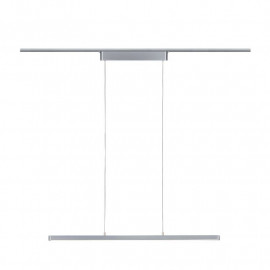 Suspension URail Lento Paulmann - 42W max - 2700K - Dimmable - Chromé mat