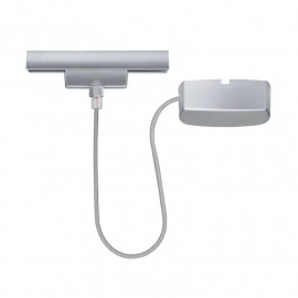 Alimentation déportée métal URail Paulmann - 1000W - 230V - Dimmable - Chrome mat