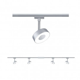 Kit URail Circle Paulmann - 2700K - 4x5W - Chrome mat / chrome