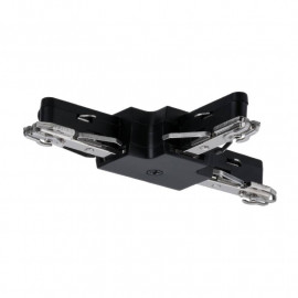 Connecteur en T fixe URail Paulmann - 1000W max - Noir mat