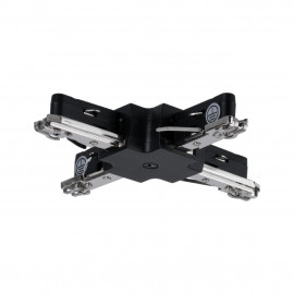 Connecteur en X fixe URail Paulmann - 1000W max - Noir mat
