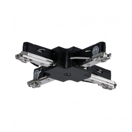 Connecteur en X fixe URail Paulmann - 1000W max - Noir mat