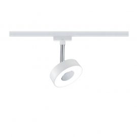 Spot LED sur rail URail Circle Paulmann - 5W - 2700K - Non dimmable - Blanc