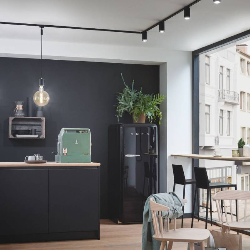 URail Spot sur rail DecoSystems Spot individuel 20W NOIR - Paulmann
