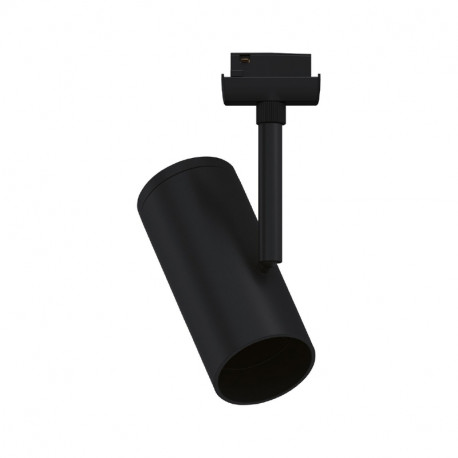 Spot sur rail Apol URail Paulmann - 50W max - E27 - Dimmable - Noir dépoli