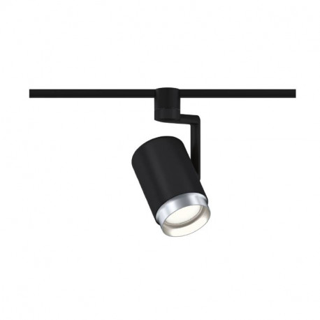 Spot sur rail Asthene URail Paulmann - 50W max - E27 - Dimmable - Noir mat