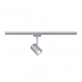 Spot LED sur rail Limba URail Paulmann - 4W - 3000K - Non dimmable - Chrome dépoli