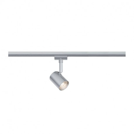 Spot LED sur rail Limba URail Paulmann - 4W - 3000K - Non dimmable - Chrome dépoli