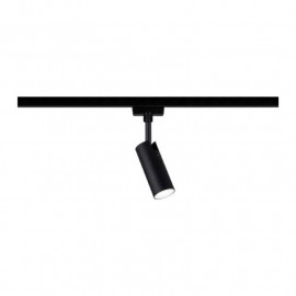 Spot LED sur rail Tubo URail Paulmann - 5W - 4000K - Non dimmable - Noir mat
