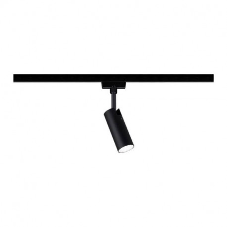 Spot LED sur rail Tubo URail Paulmann - 5W - 4000K - Non dimmable - Noir mat