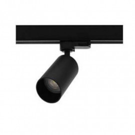 Spot sur rail YERA Indigo - GU10 - 13W max - PAR16 - Noir mat