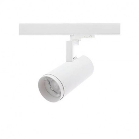 Spot sur Rail Focus Indigo - 35W - 2700 à 4000K - Non dimmable - Blanc mat
