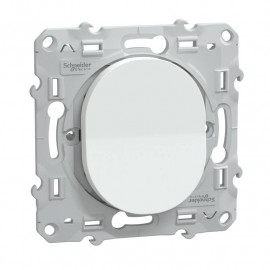 Va et vient Ovalis Schneider Electric - 10 AX - 250V - Blanc