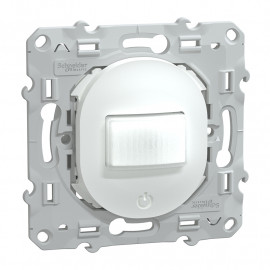 Détecteur de présence et de mouvement Ovalis Schneider Electric - toutes charges - Blanc