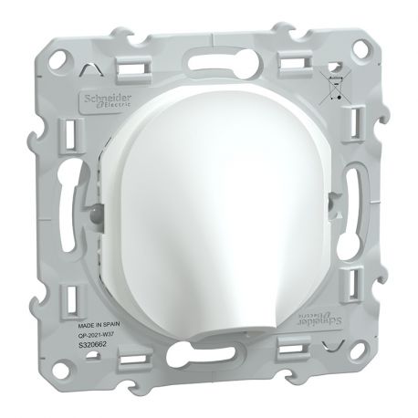 Sortie de câble Ovalis Schneider Electric - 16A - Ø6..12mm - Blanc