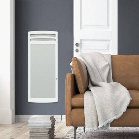 Panneau rayonnant Quartéa intelligent Intuis - Vertical - 2000W - Blanc