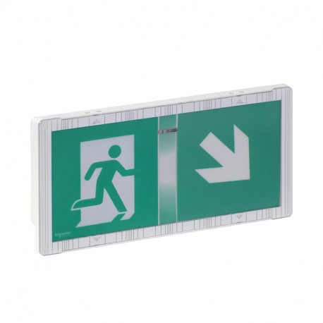Luminaire sur source centrale - Evacuation - Exiway Smart - Schneider Electric