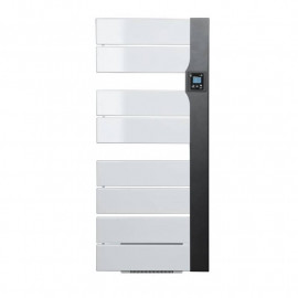 Sèche-serviettes soufflant Balica Intuis - Chaleur douce - 500W + 1000W - Anthracite