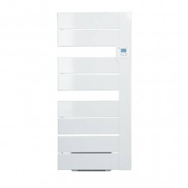 Sèche-serviettes soufflant Balica Intuis - Chaleur douce - 500W + 1000W - Blanc