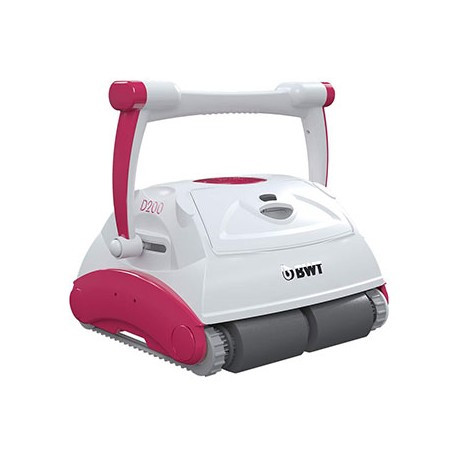 Robot piscine D200 BWT - 4 roues de brosse PVA + brosse rotative en PVC